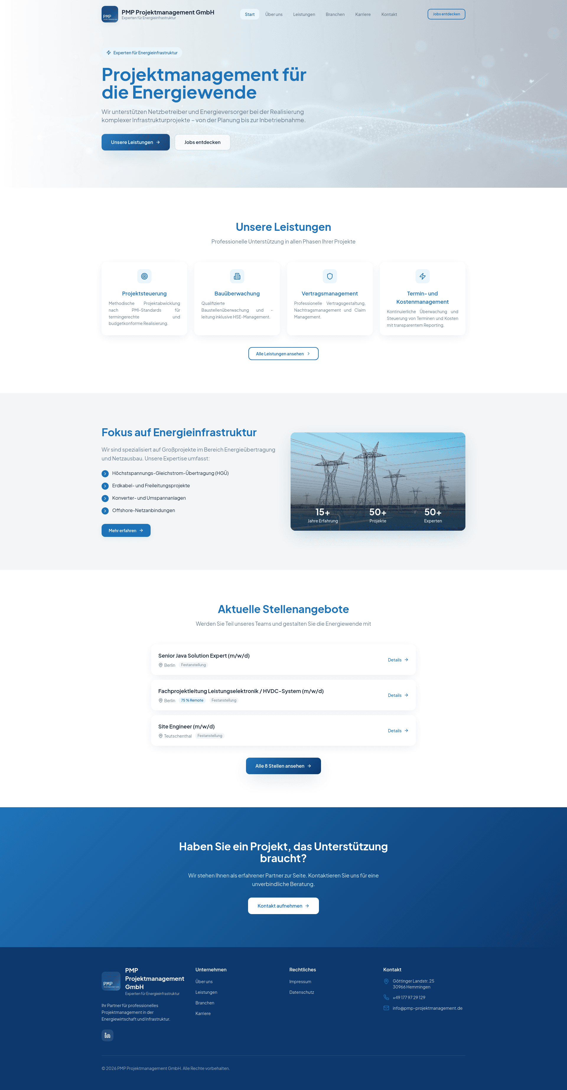 PMP Projektmanagement GmbH Logo