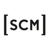 SCM – School for Communication and Management Logo