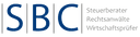 SBC Steuerberater Rechtsanwälte GbR Logo